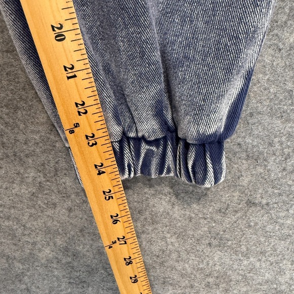 Anthropologie Elliatt Arrangement Denim Jumpsuit Women Small Sleeveless Acid Was - Picture 6 of 12